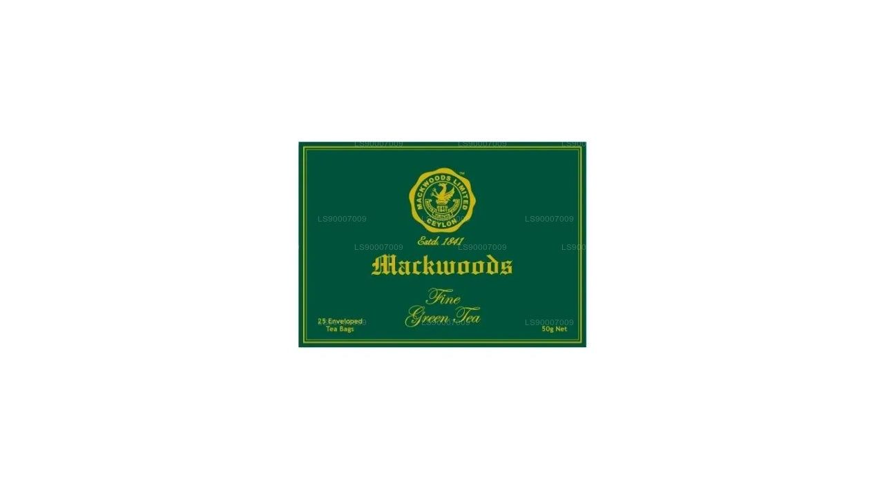 Mackwoods fijne groene thee (50 g) 25 theezakjes