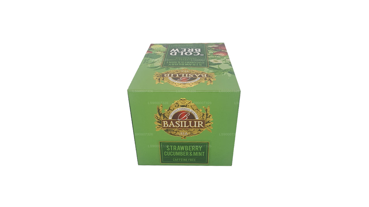 Basilur Cold Brew „Strawberry Cucumber and Mint” (40 g) doos