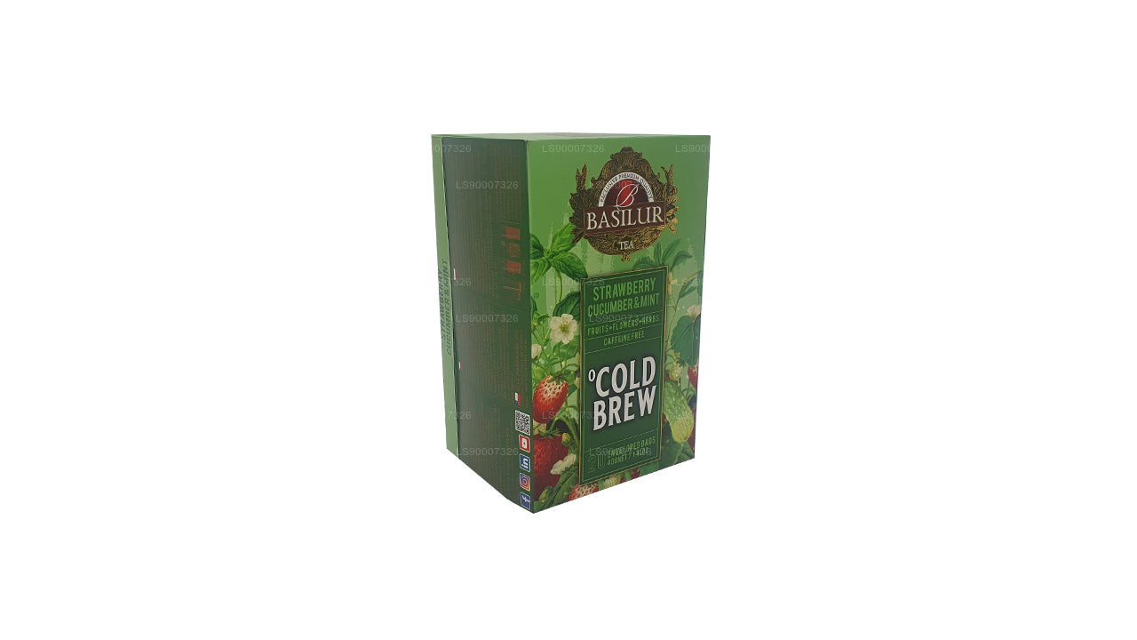 Basilur Cold Brew „Strawberry Cucumber and Mint” (40 g) doos