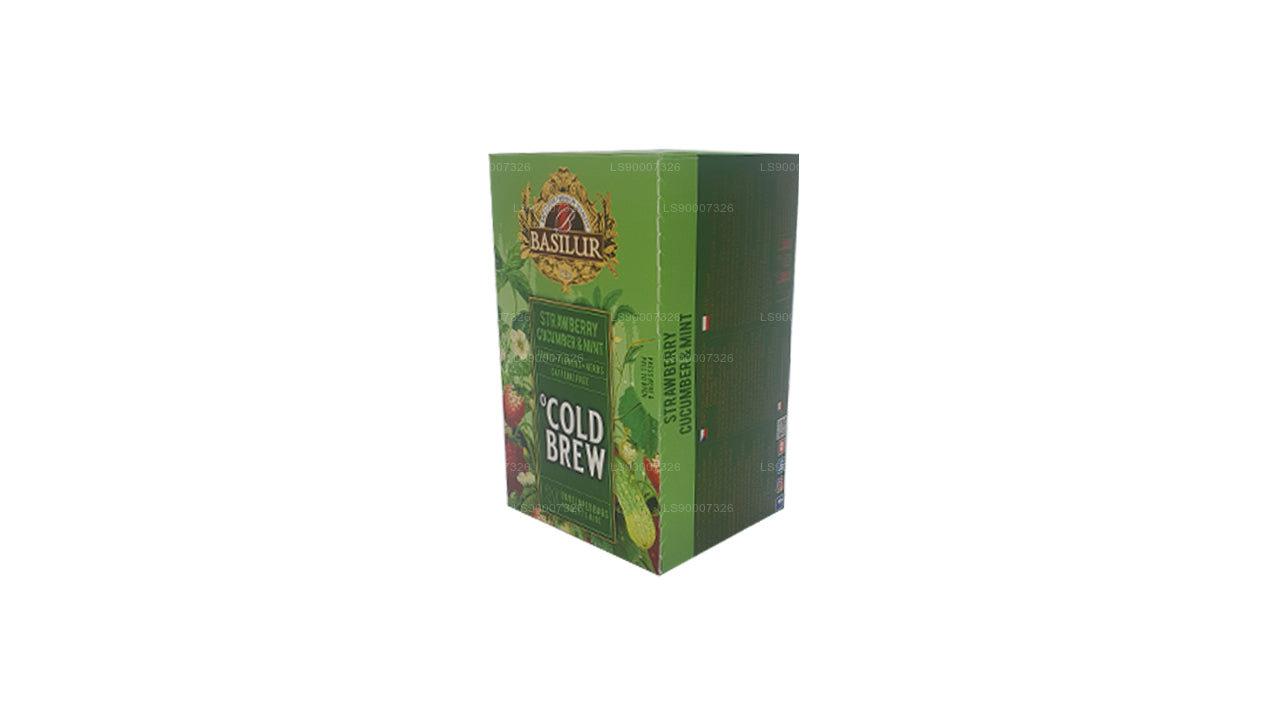 Basilur Cold Brew „Strawberry Cucumber and Mint” (40 g) doos