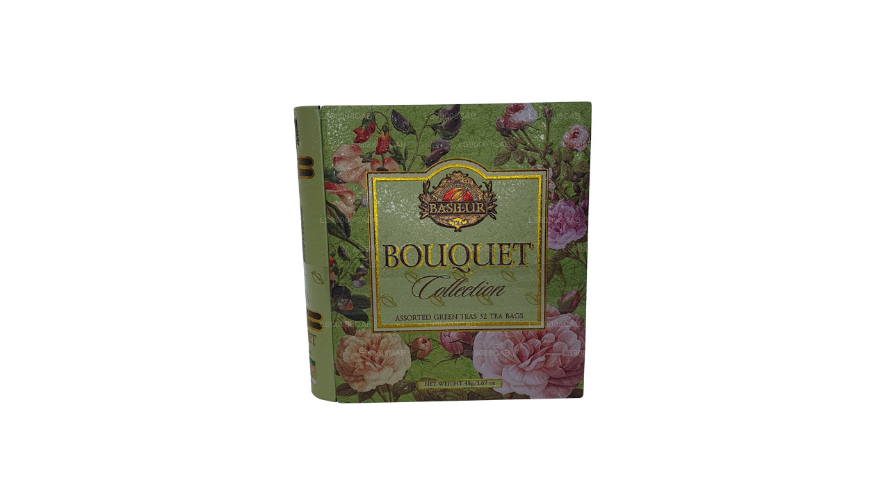 Exclusieve collectie groene thee van Basilur (48 g) 32 theezakjes