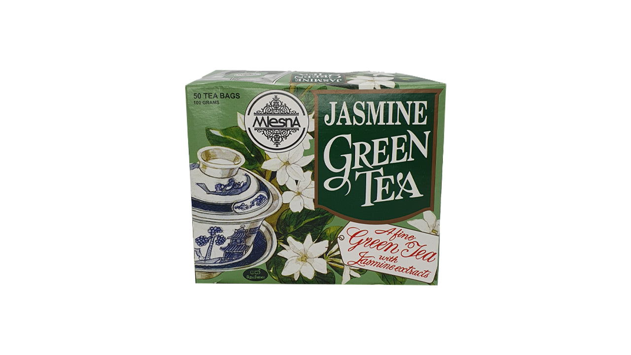 Mlesna Jasmine groene thee (100 g) 50 theezakjes