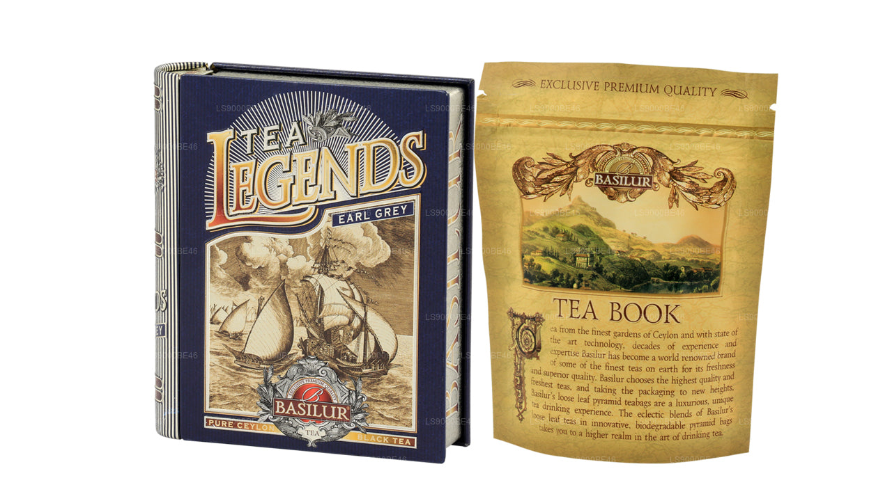 Basilur „Miniature Tea Book Tea Legends - Earl Grey” (10 g) Caddy