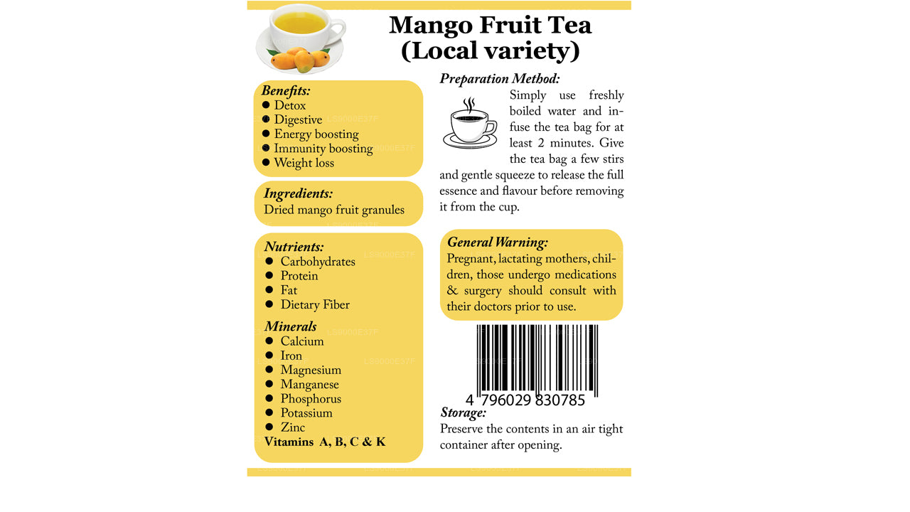 Lifetone Mango Fruit Tea (40g)