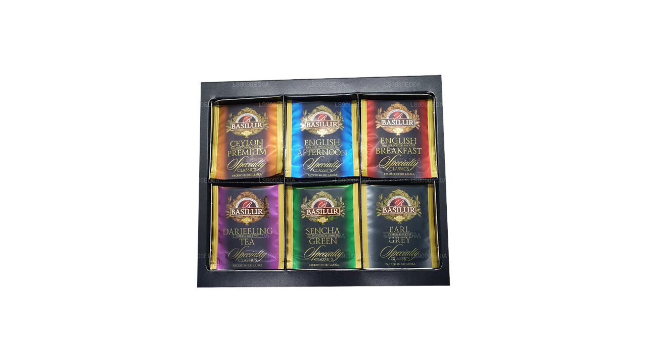 Basilur Giftbox Assorted Specialty Classics (115 g) 60 theezakjes met envelop