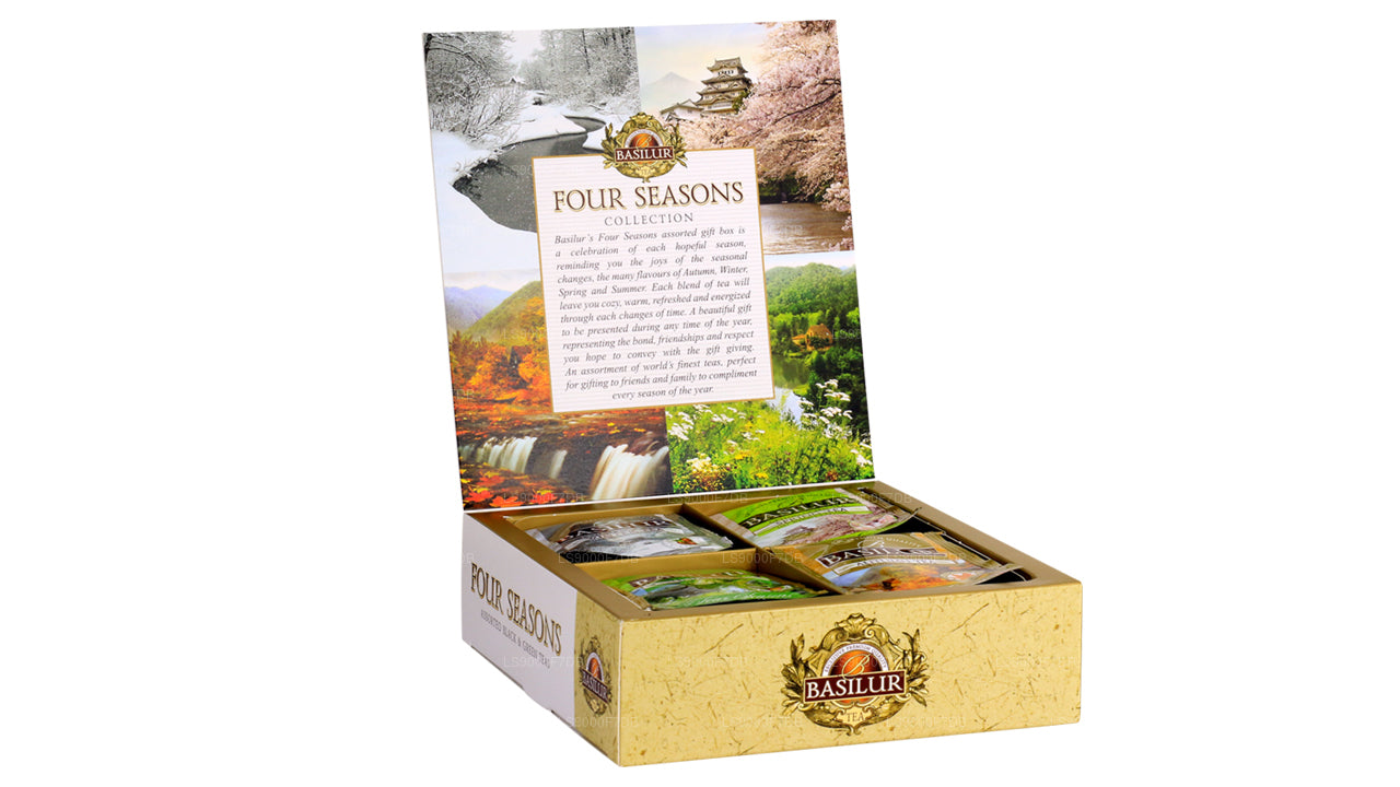 Basilur „Four Seasons Assorted” (70 g) 40 theezakjes met envelop