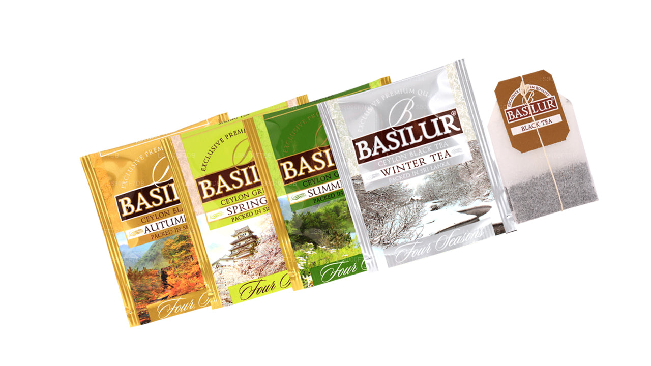 Basilur „Four Seasons Assorted” (70 g) 40 theezakjes met envelop