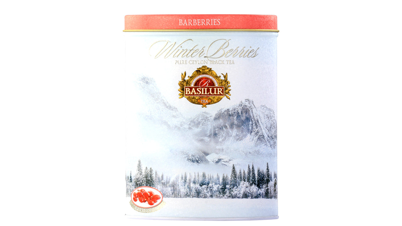 Basilur Winter Berries „Barberries” (100 g) in blik