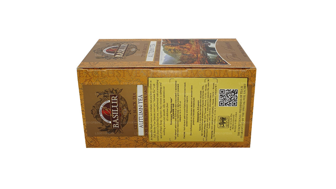 Basilur Autumn Maple zwarte thee (40 g) 20 theezakjes