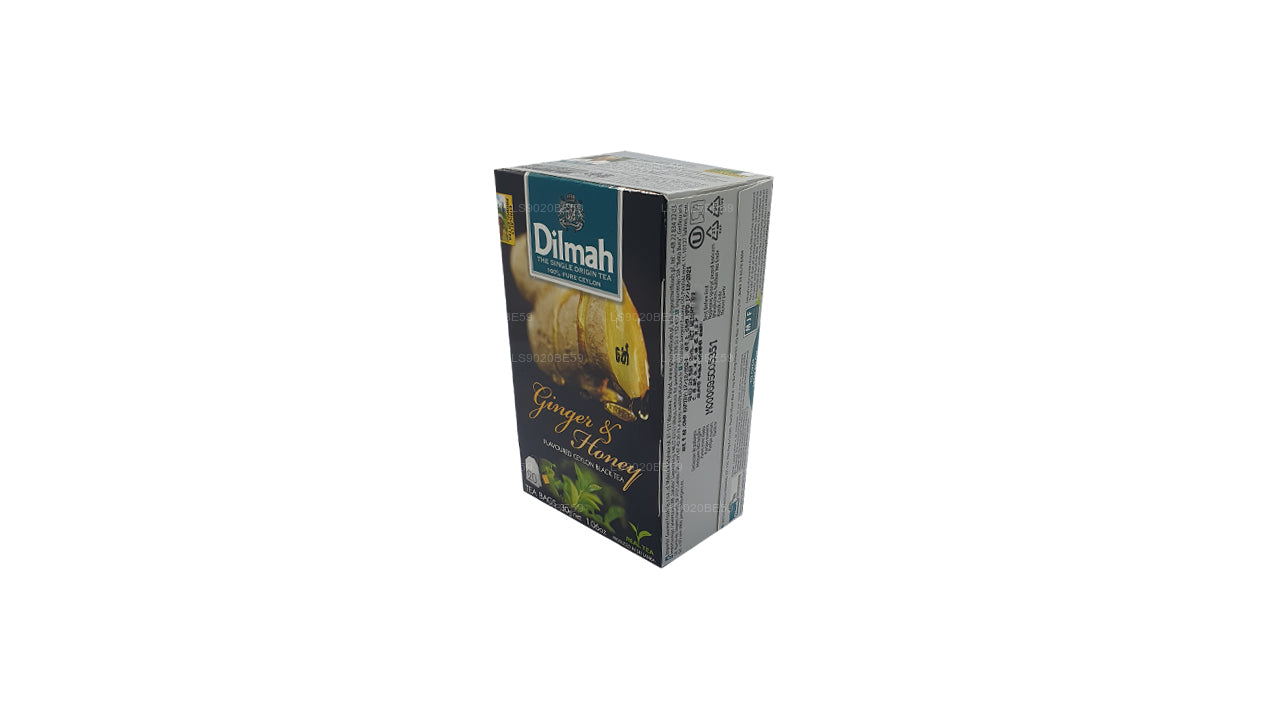 Dilmah thee met gember en honingsmaak (30 g) 20 theezakjes