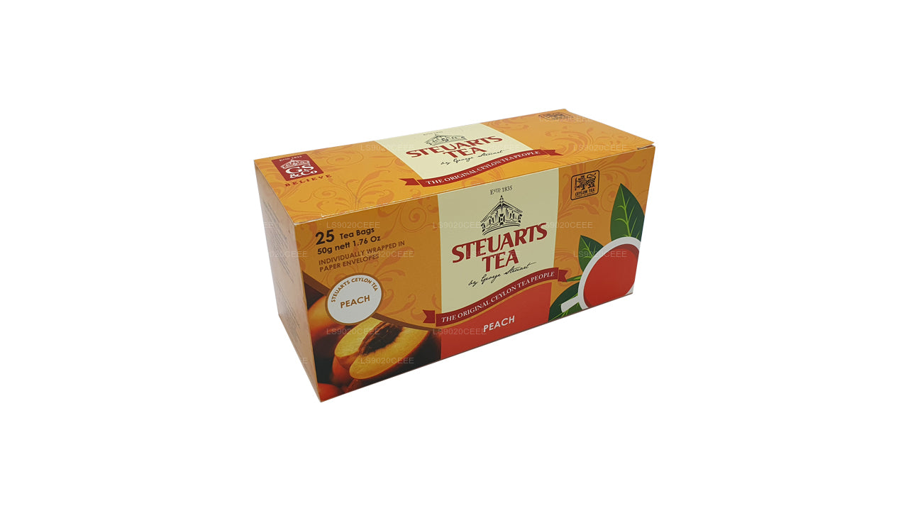 Steuarts Perzikthee (50 g) 25 zakjes