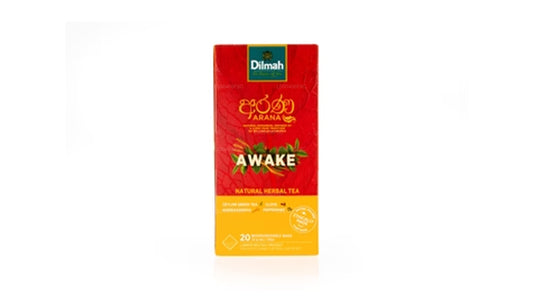 Dilmah Arana Awake natuurlijke groene kruidenthee (20 theezakjes zonder etiket)