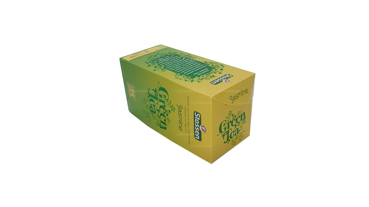 Stassen groene jasmijnthee (37,5 g) 25 theezakjes