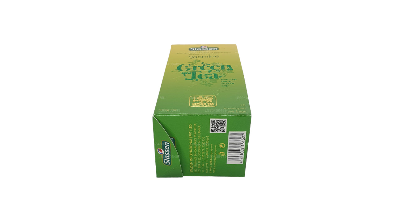 Stassen groene jasmijnthee (37,5 g) 25 theezakjes