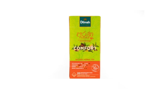 Dilmah Arana Comfort natuurlijke zwarte kruidenthee (20 theezakjes zonder etiket)