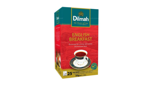 Dilmah Engelse ontbijtthee (50 g) 25 theezakjes