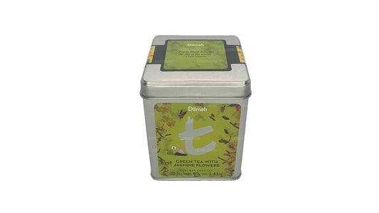 Dilmah T-serie groene thee met jasmijnbloemen (40 g) 20 theezakjes