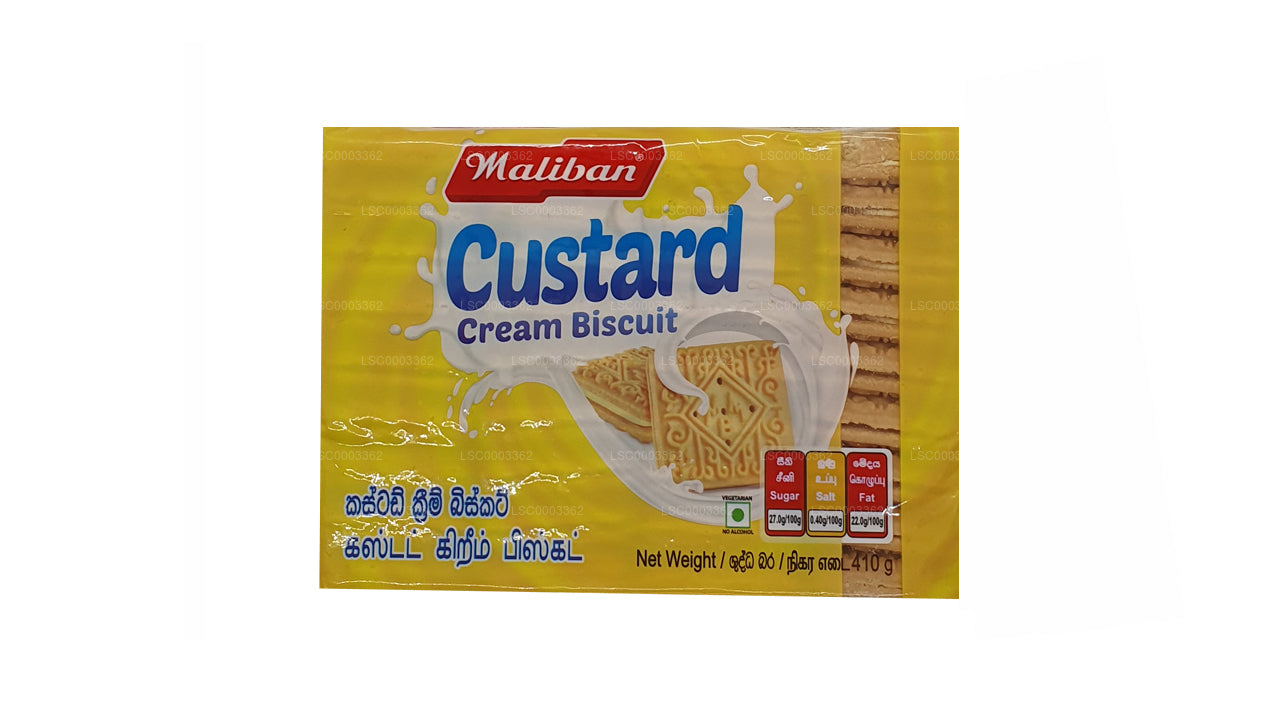 Maliban Sandwichkoekje met custardcrème (410 g)