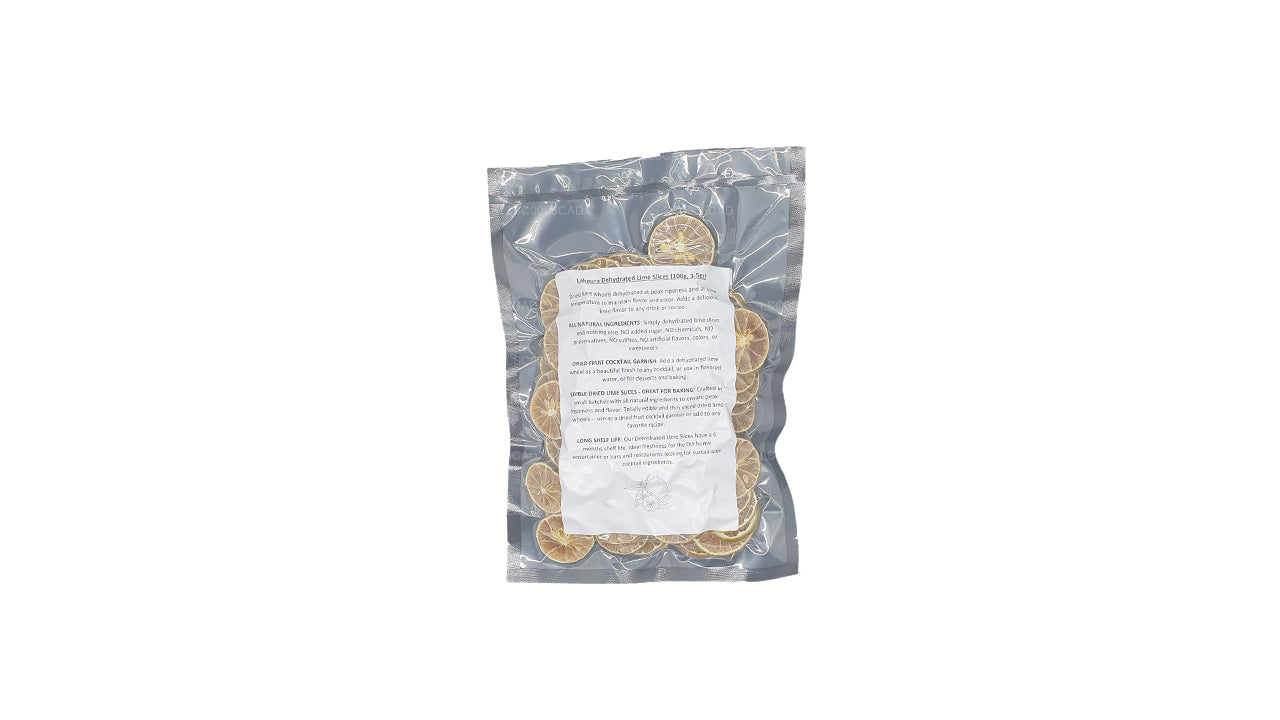 Lakpura gedroogde schijfjes limoen (100 g)