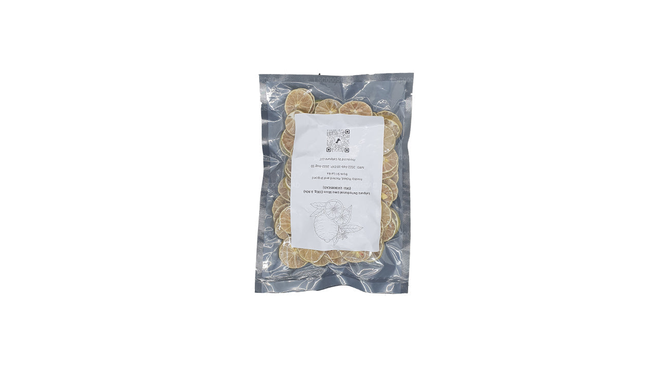Lakpura gedroogde schijfjes limoen (100 g)
