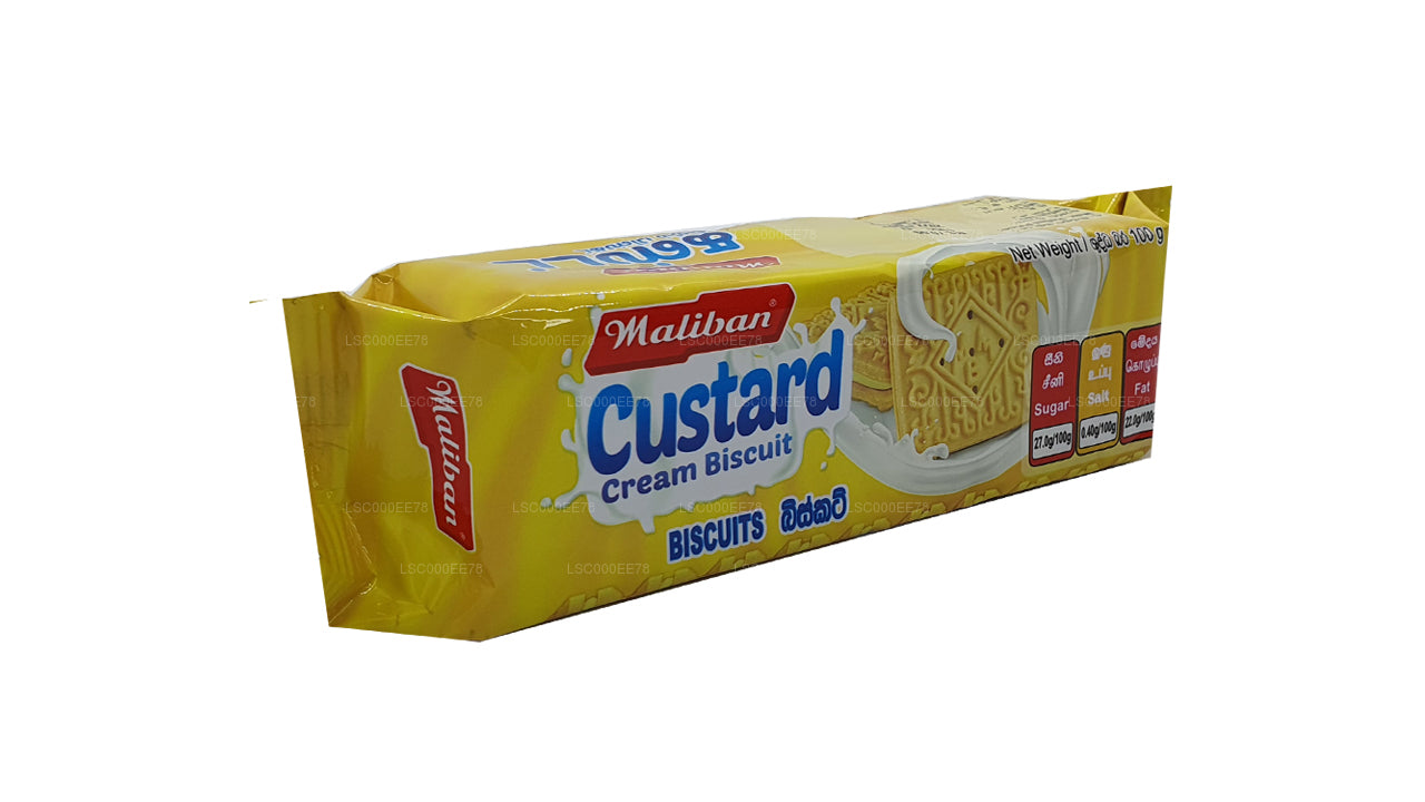 Maliban Sandwichkoekje met custardcrème (100 g)